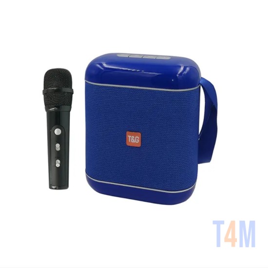 SPEAKER WIRELESS TG-523K AUX/USB/MEMORY CARD BLUE